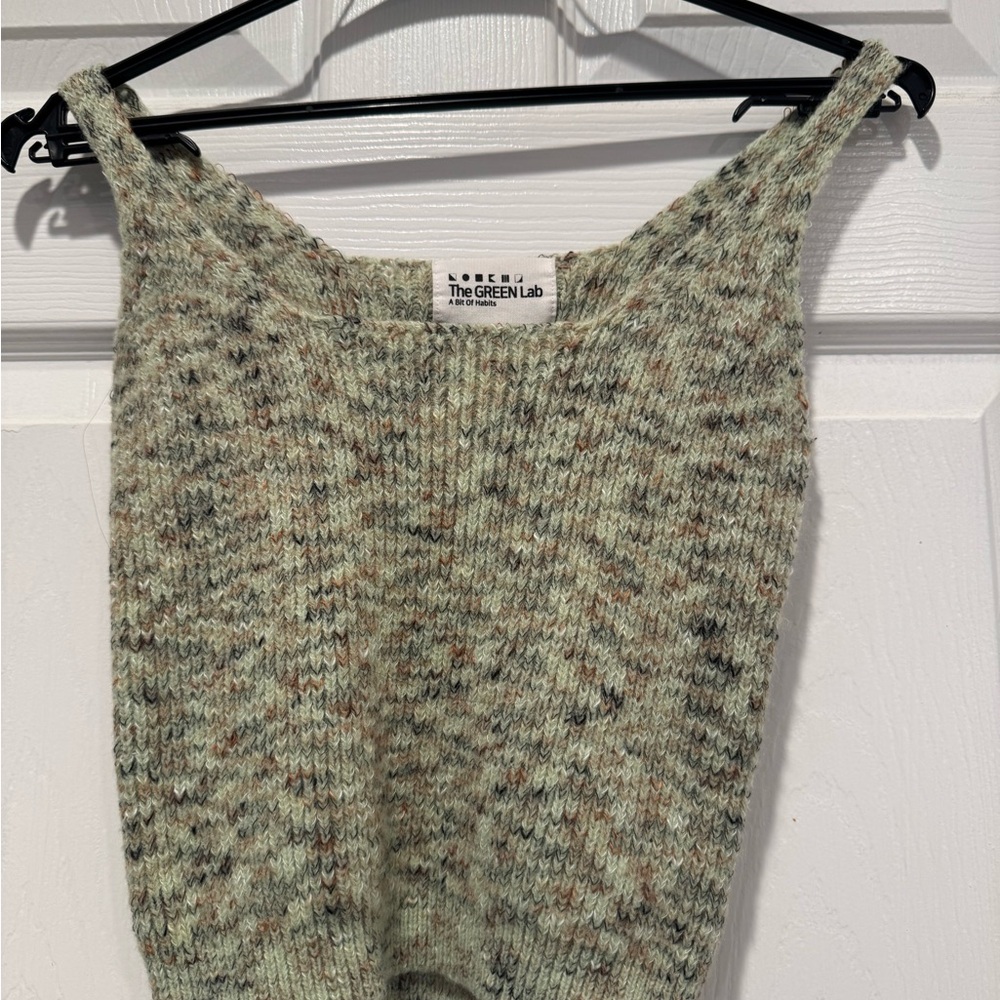 Green Lab Knit Tank Top